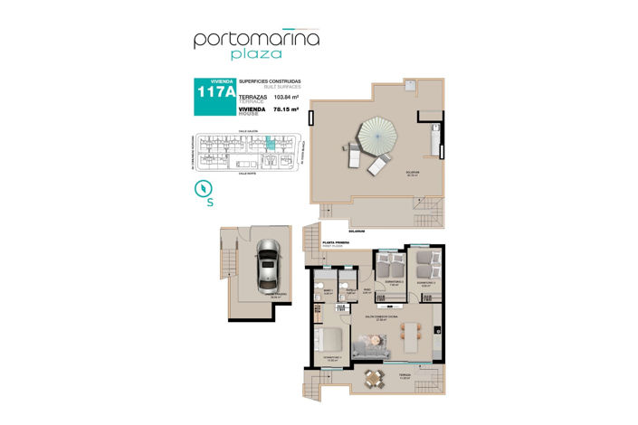 Image No.23-3 Bed Penthouse for sale