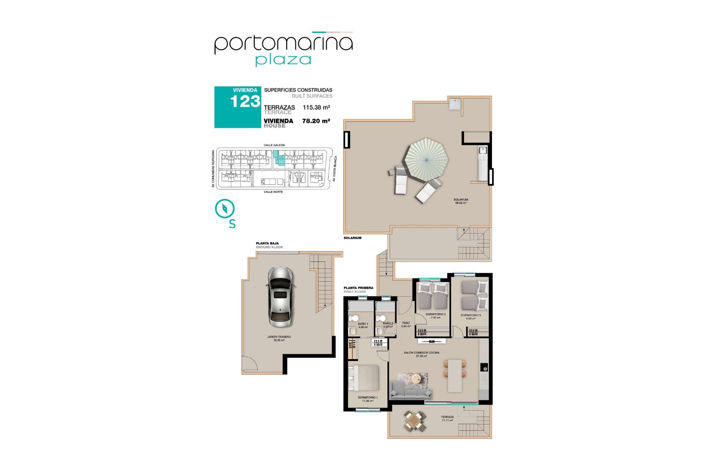 Image No.25-3 Bed Penthouse for sale