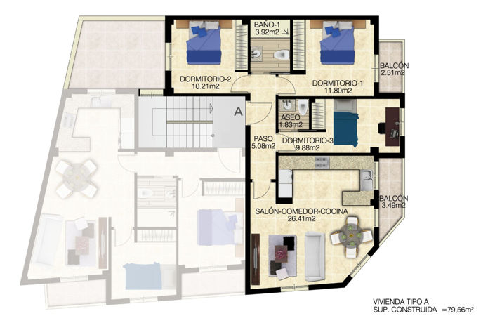 Image No.41-Appartement de 2 chambres à vendre à Jacarilla
