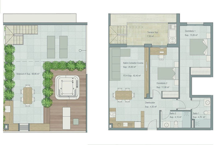 Image No.16-2 Bed Apartment for sale