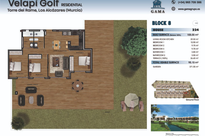 Image No.36-2 Bed Apartment for sale