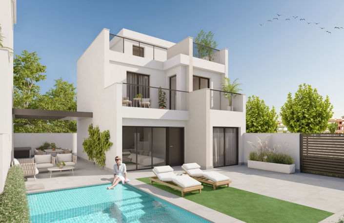Image No.1-Villa de 3 chambres à vendre à San Javier