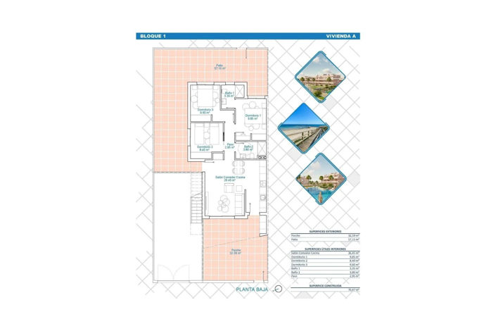 Image No.25-Maison de ville de 3 chambres à vendre à Pilar de la Horadada