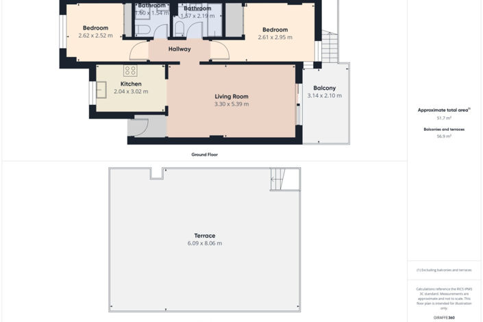 Image No.41-2 Bed Apartment for sale