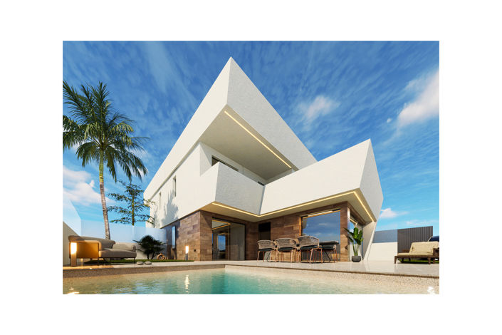 Image No.2-Villa de 3 chambres à vendre à San Pedro del Pinatar