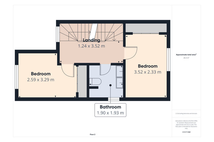 Image No.32-2 Bed Townhouse for sale