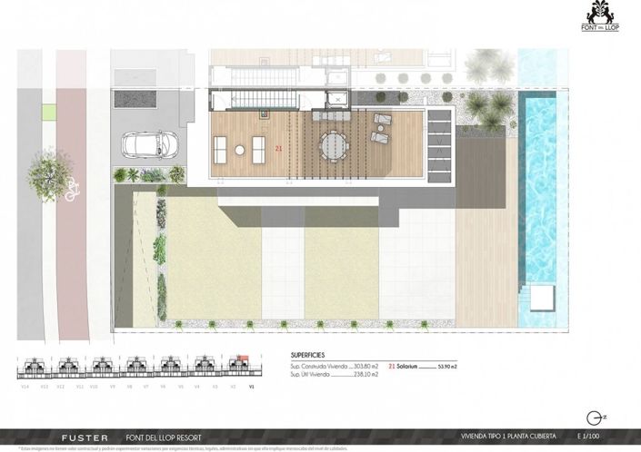 Image No.18-Villa de 3 chambres à vendre à Font del Llop