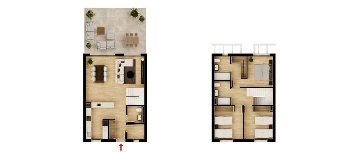 Image No.26-3 Bed Duplex for sale