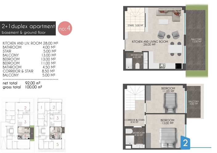 Image No.13-Appartement de 1 chambre à vendre à Alanya