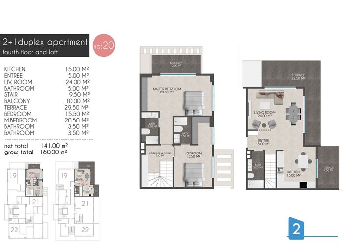 Image No.21-Appartement de 1 chambre à vendre à Alanya