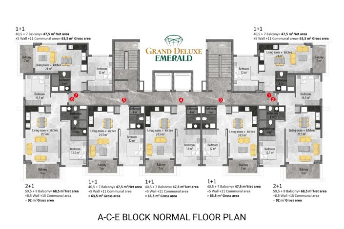 Image No.26-1 Bed Apartment for sale