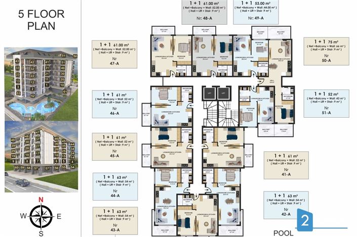 Image No.15-1 Bed Apartment for sale