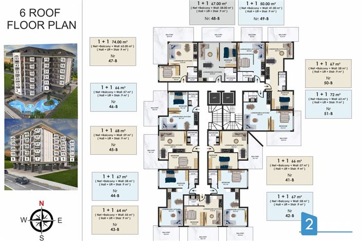 Image No.17-1 Bed Apartment for sale