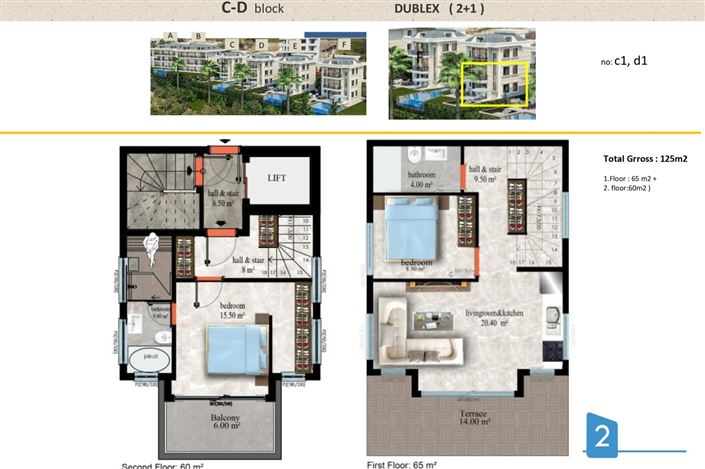 Image No.10-1 Bed Apartment for sale