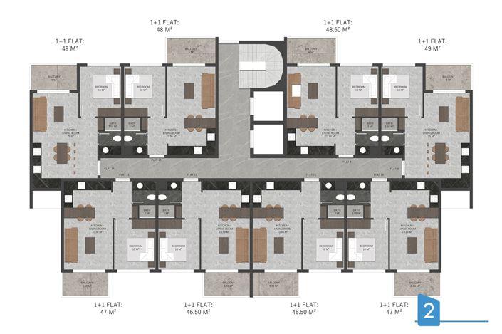 Image No.13-1 Bed Apartment for sale