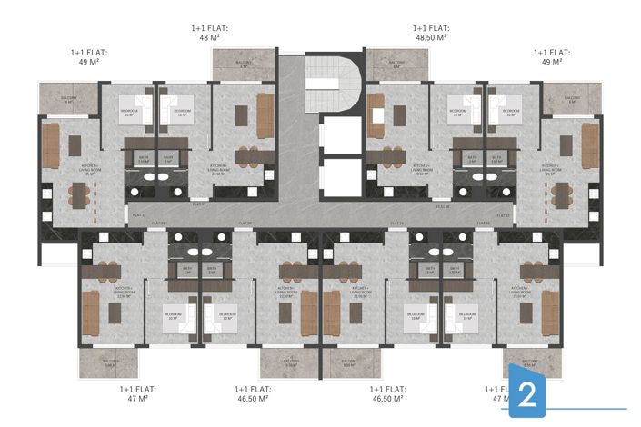 Image No.15-1 Bed Apartment for sale