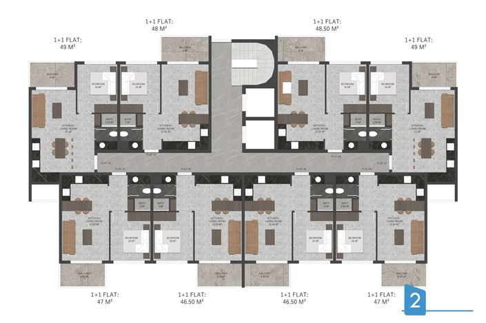 Image No.16-1 Bed Apartment for sale