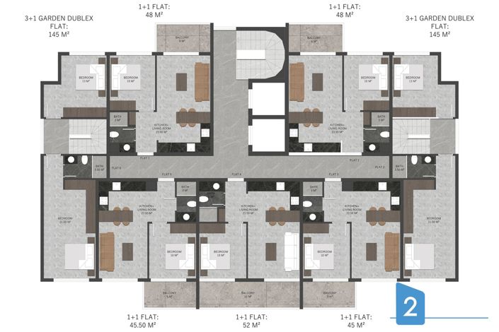 Image No.16-1 Bed Apartment for sale