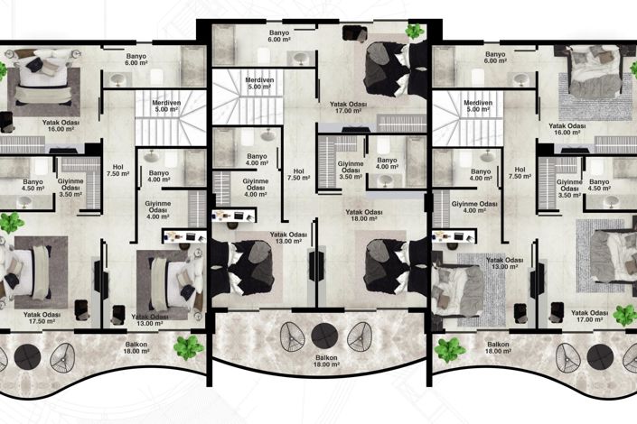Image No.28-Appartement de 1 chambre à vendre à Alanya