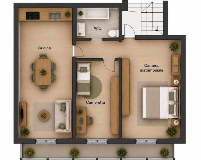 Image No.19-2 Bed Apartment for sale