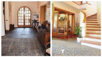 Villa-for-sale-in-Bientina--Tuscany--Italy---Entrance-hall-and-stairs