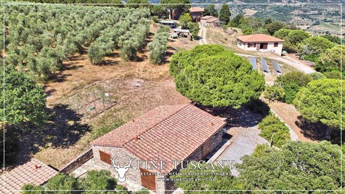Image No.1-Ferme de 8 chambres à vendre à Suvereto