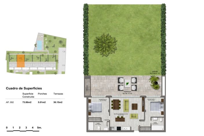 Image No.22-2 Bed Apartment for sale