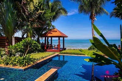 Lipa-noi-beachfront-villa-for-sale-samui-pool-sala