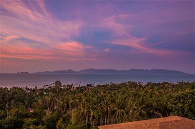 Contemporary-Sea-View-Villas-For-Sale-Koh-Samui-Sunset