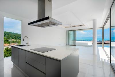 Bophut-Contemporary-Sea-View-Villa-Modern-Kitchen