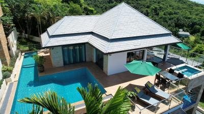 Tropical-View-Villa-Ko-Samui-Pool-Aerial
