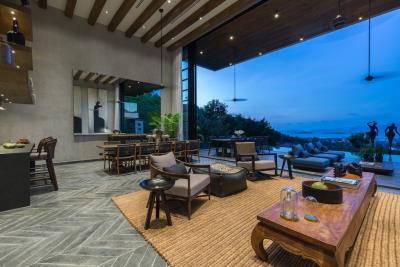 Clay-8-Ko-Samui-Living-Space-Night
