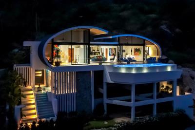 Sea-View-Ko-Samui-Property-Night-Exterior