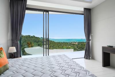 Bophut-Sea-View-Duplex-Bedroom-View