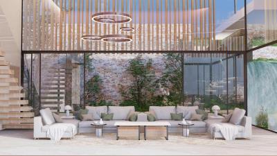 Koh-Samui-Luxury-Villas-Bang-Po-Living-Area