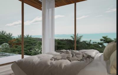 Koh-Samui-Sea-View-Villa-Residences-Bedroom-2-View