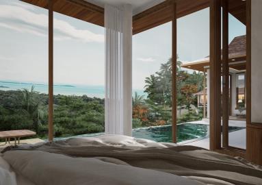 Koh-Samui-Sea-View-Villa-Residences-Master-Bedroom