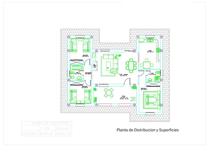 Image No.2-Villa de 3 chambres à vendre à Arboleas