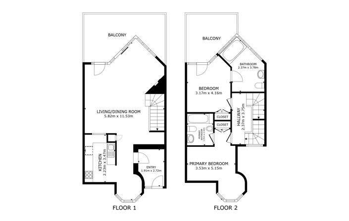 Image No.25-2 Bed Townhouse for sale
