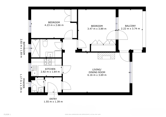 Image No.20-2 Bed Property for sale