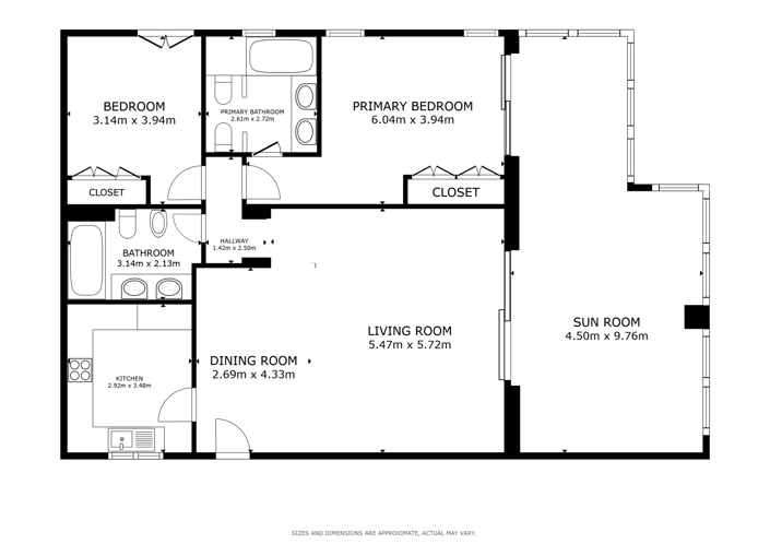 Image No.25-2 Bed Property for sale