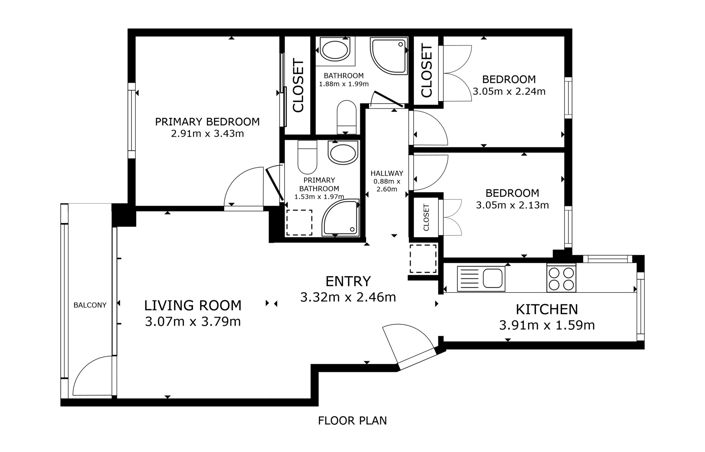 Image No.19-3 Bed Apartment for sale