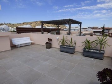 Stunning Modern Two Bed Penthouse Apartment In Oroklini For Sale With Amazing Roof Terrace