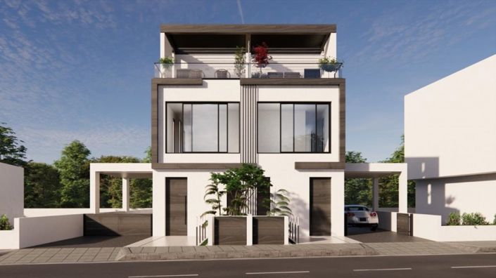 Image No.2-Maison de ville de 2 chambres à vendre à Leivadia