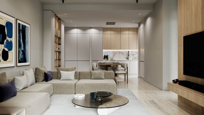 Image No.2-Appartement de 1 chambre à vendre à Agios Athanasios