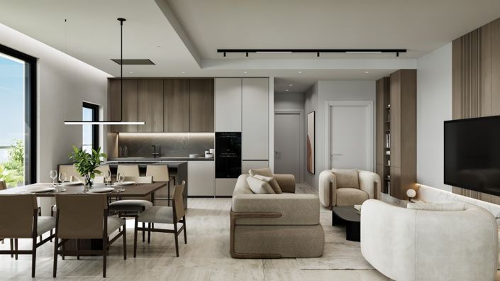 Image No.3-Appartement de 2 chambres à vendre à Agios Athanasios