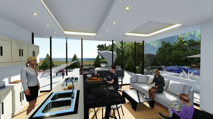 Image No.2-Villa de 4 chambres à vendre à Dromolaxia