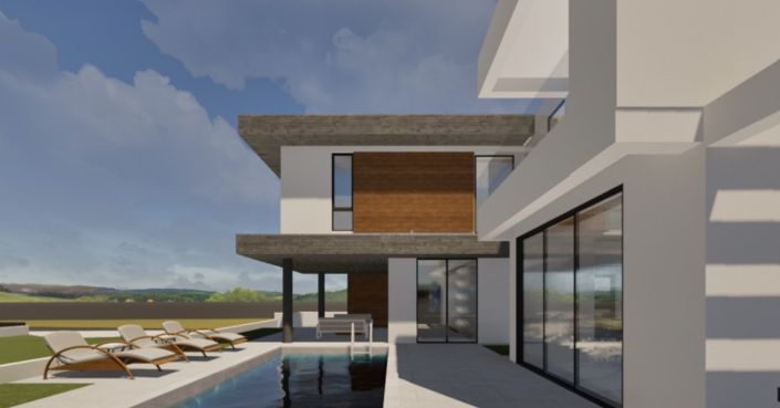 Image No.3-Villa de 3 chambres à vendre à Leivadia