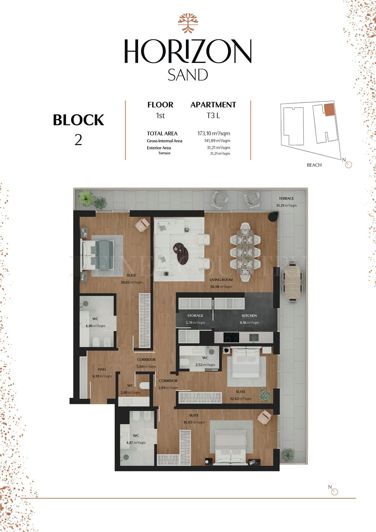 Image No.44-3 Bed Apartment for sale
