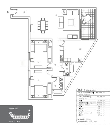 Image No.28-2 Bed Apartment for sale